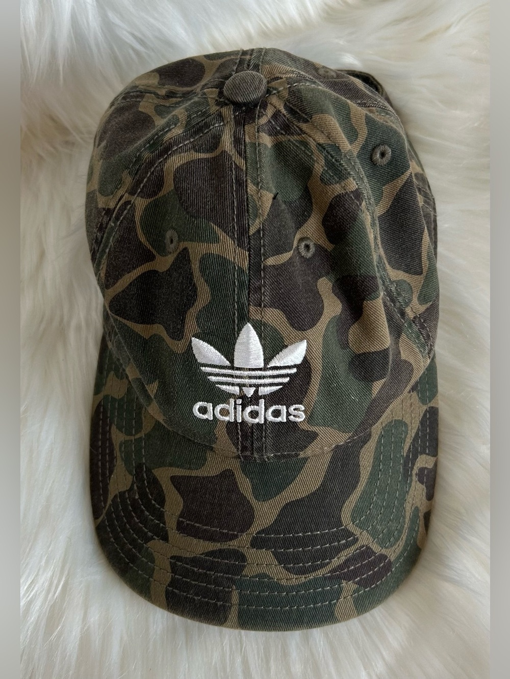 NWOT Adidas Camouflage Cap